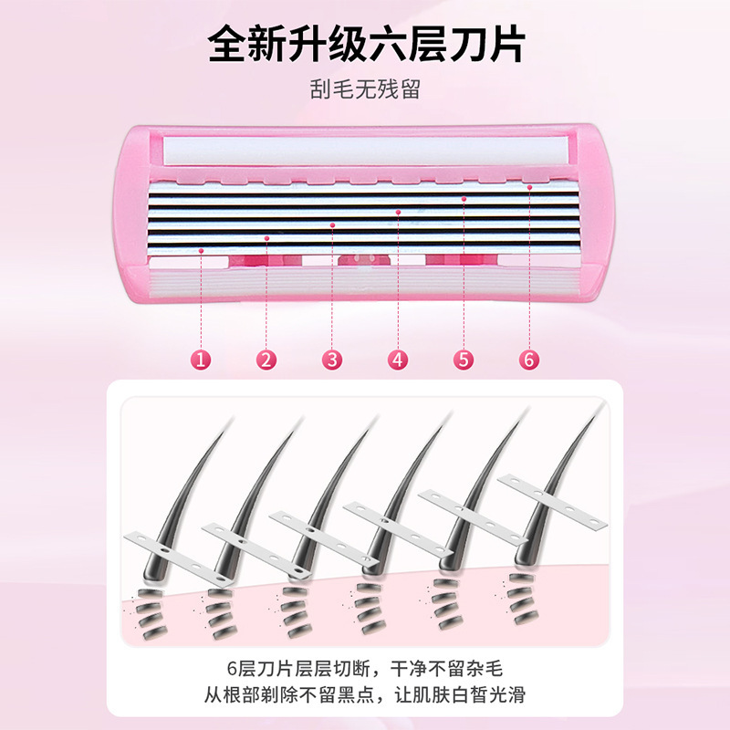 2025实用健美刮毛刀女士专用腋毛手腿毛剃毛神器私处毛脱毛仪男全