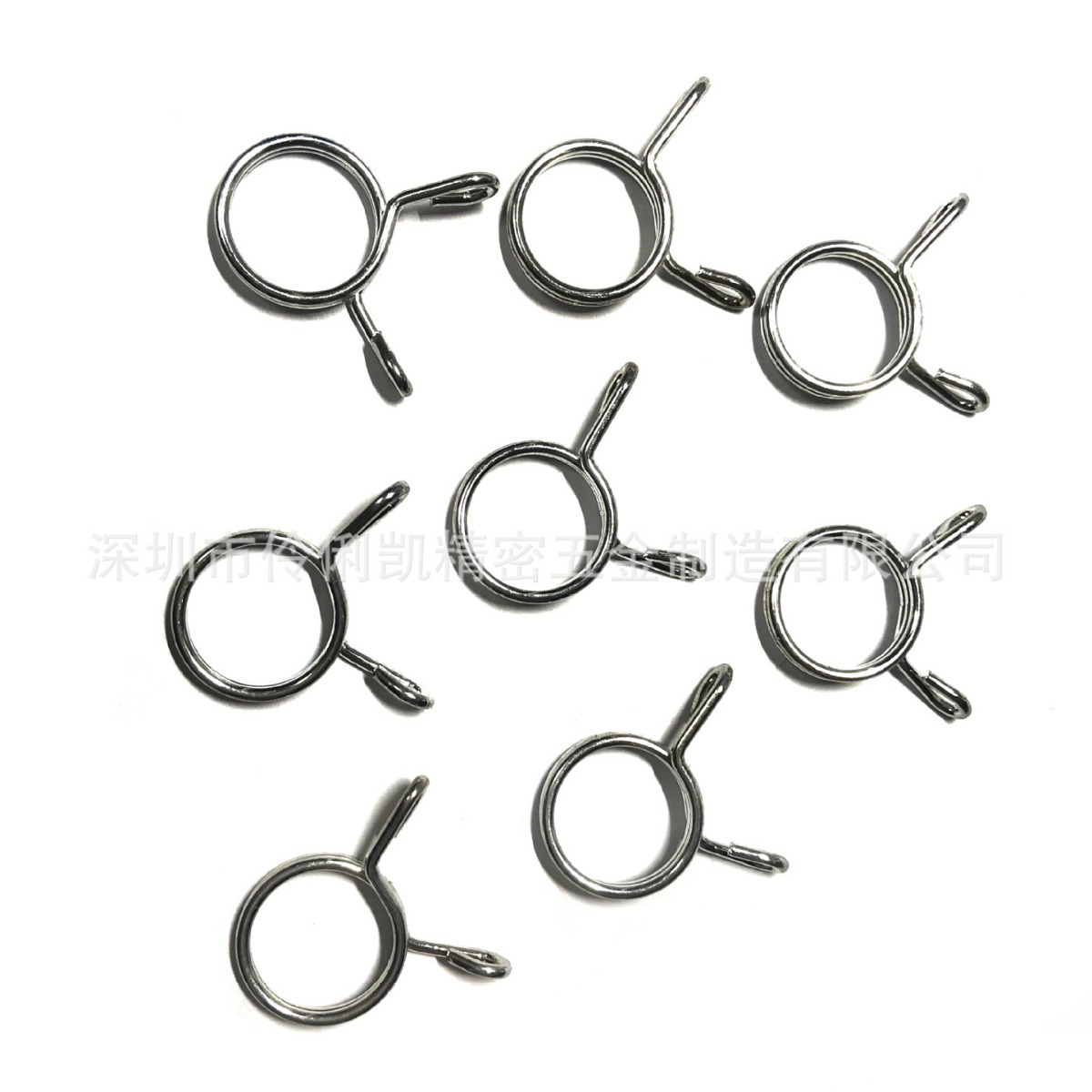 管夹弹簧医疗管夹固定弹簧扭簧扭力弹簧管夹扭簧不锈钢弹簧批发
