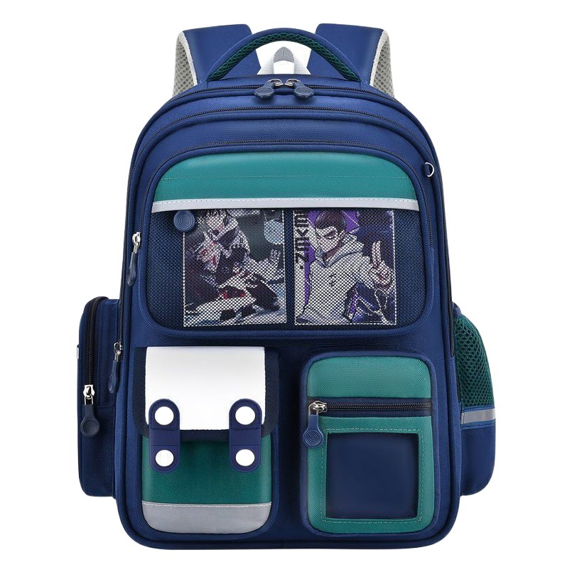 Bolsa de escuela mochila niños y niñas estudiantes de la escuela primaria grado 1-3-6 Super ligero reducción de carga mochila de protección de la columna vertebral al por mayor