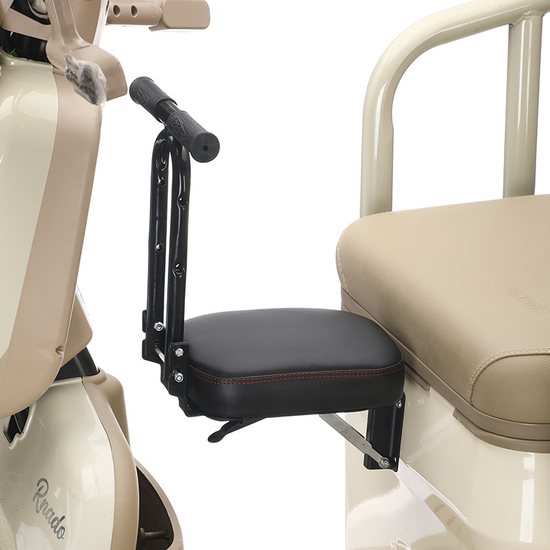 Electric Tricycle Baby Seat Foldable Children's Front Seat Punch-Free Three-Wheel Four-Wheel Fully Enclosed Body