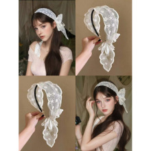Z 35764 Wide Lace Mori Girl Headband ������˿ɭŮ����