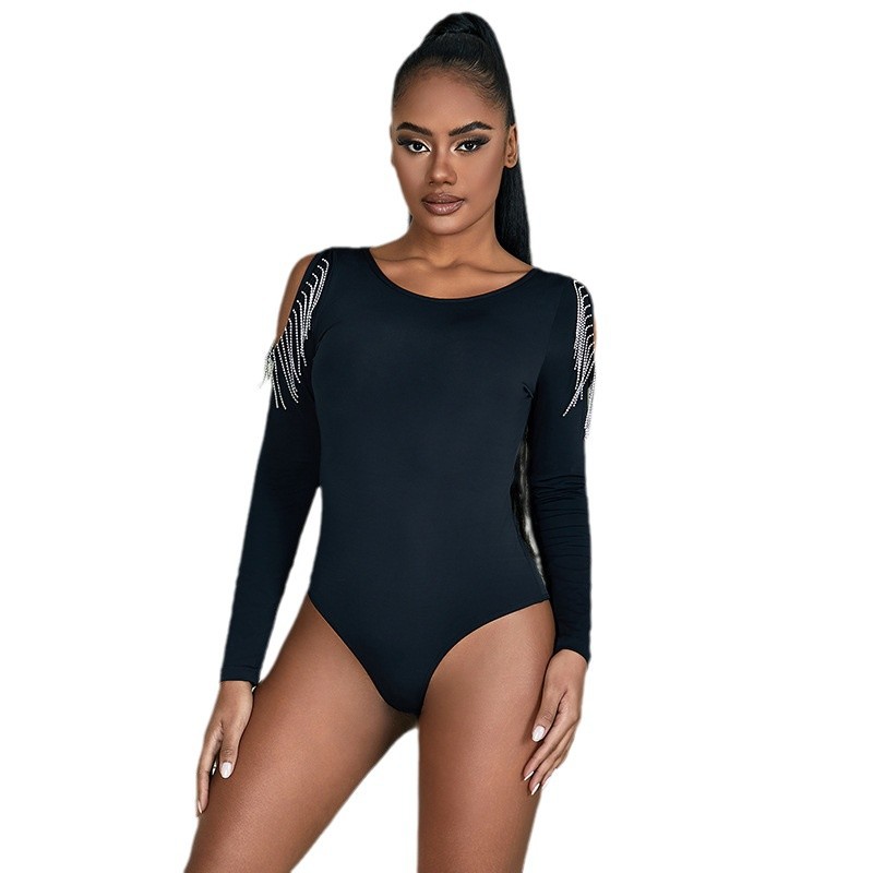 Exportación de comercio exterior lencería sexy baile latino de una sola pieza más tamaño sexy adelgazamiento corsé danza tocar fondo ropa