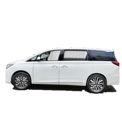 Car curtains, suction sunshade curtain car jacquard