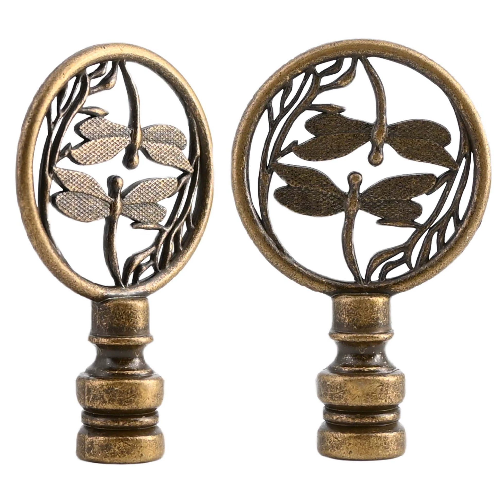 Цинковый сплав Материал стрекозы декоративная головка настольная лампа торшент абажур