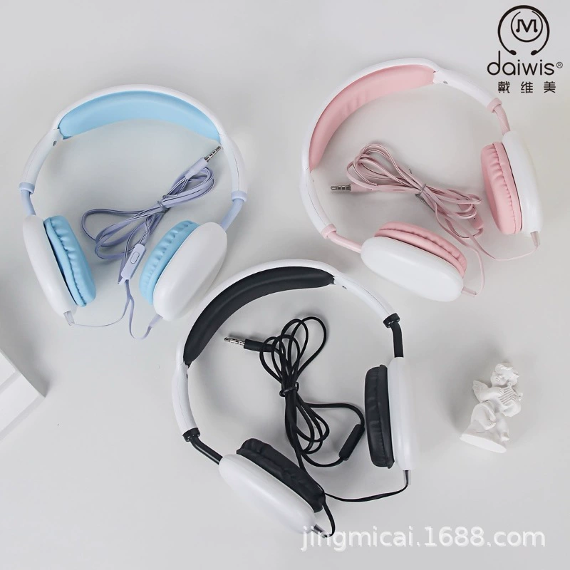 TG-5012 David Beauty простые большие наушники Симпатичный мобильный телефон с большими наушниками