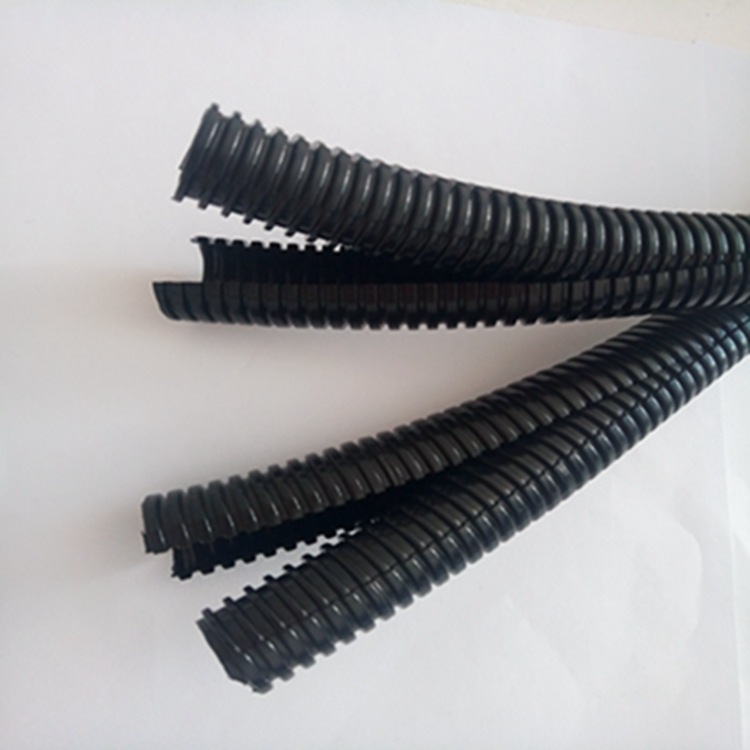 AD16.1双臂阻燃PA/PP机器人线缆保护套管 开口型线束线缆护套