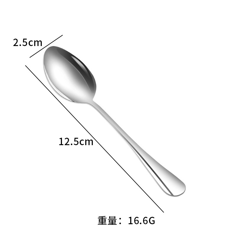 304ステンレスナイフフォークスプーン1010シリーズ家庭用コーヒースイーツスプーンフォークホテルステーキナイフ食器|undefined
