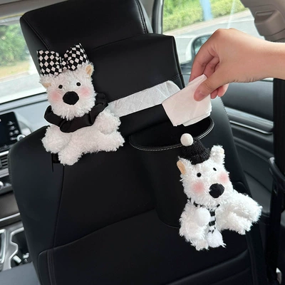 Car tissue box/set – storage bag for girls