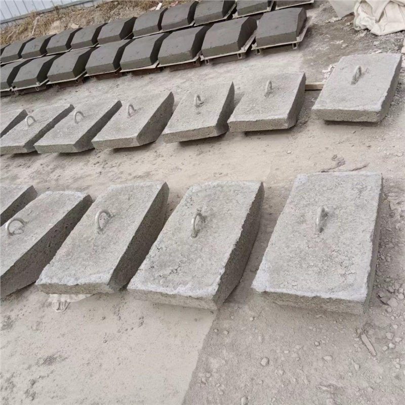 山东东营地锚石水泥电力拉线盘通讯地锚石电线杆拉线盘地锚石水泥