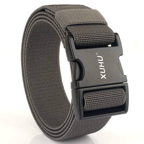 XUHU38 aluminum alloy buckle tactical men's belt training tactical belt multi-functional nylon outdoor training belt