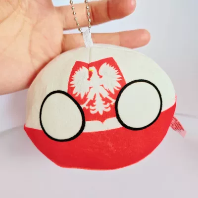 Oyuncaq yastıqlar Pillow Plush Toy Ottoman - republic-of-poland-10cm
