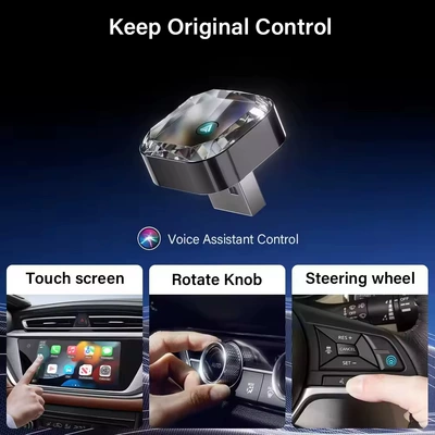 Simsiz CarPlay və Android Auto Car-Machine Interconnection Box with