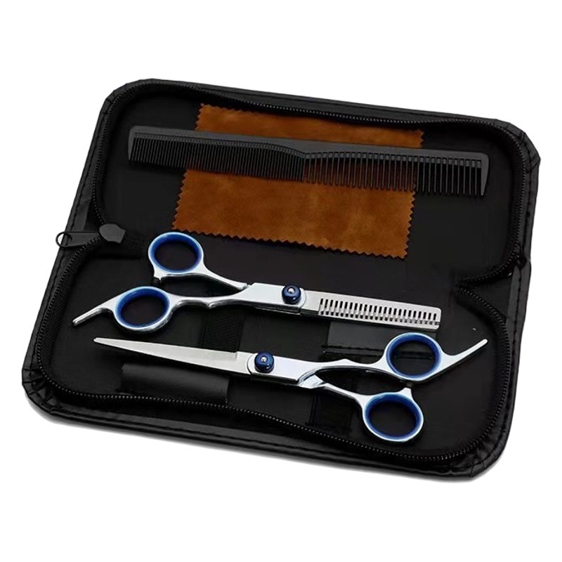 Tijeras de peluquería AliExpress caliente split tijeras de peluquero aprendiz práctica hogar tijeras de peluquero ventas directas de la fábrica