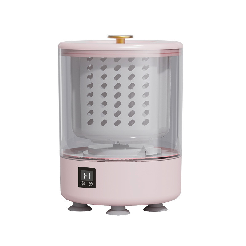 Lavadora automática de 4L de gran capacidad para lavar todo en una pequeña esterilización de luz azul portátil mini ropa interior y calcetines limpiadores artefactos mágicos