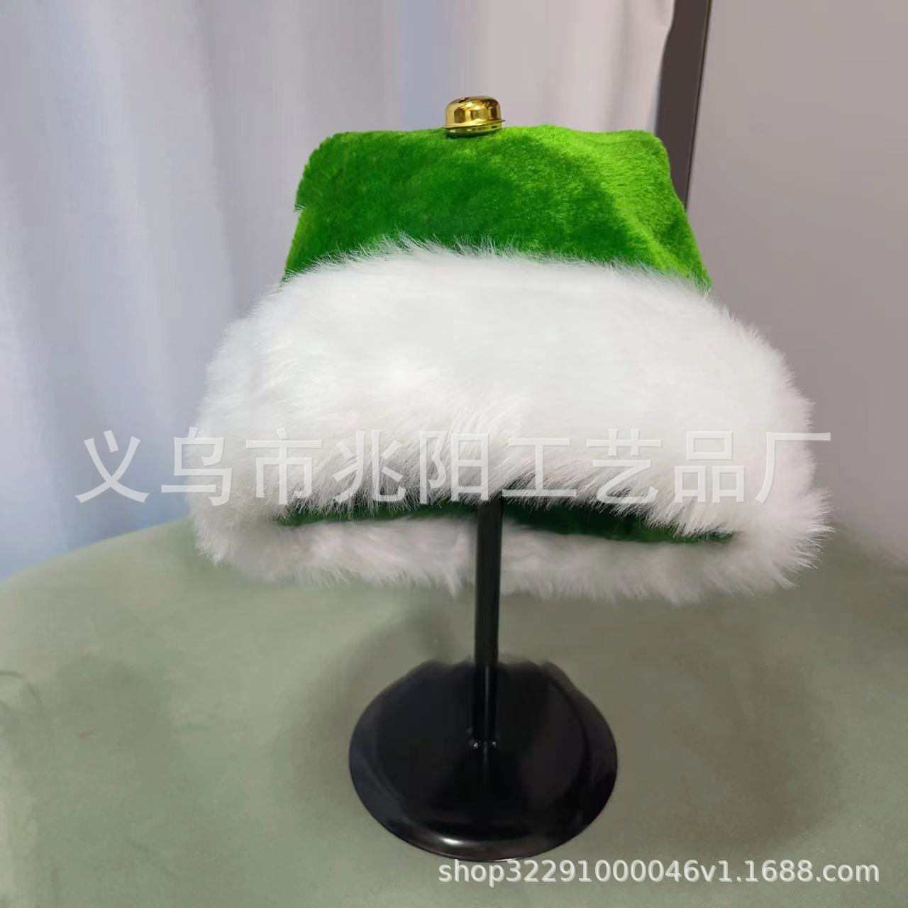 24 campanas de comercio exterior sombrero de Navidad para adultos Papá Noel sombrero gran regalo de vacaciones sombrero muñeco de nieve de peluche al por mayor