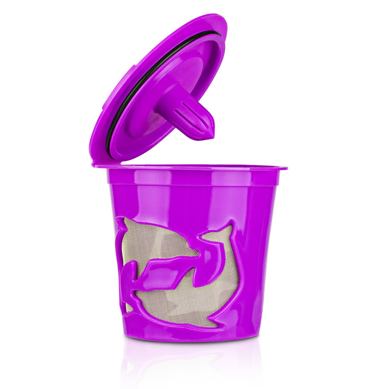 iCafilas reusable KCup custom color Keurig2.0 and 1.0 coffee machine capsule K Cup