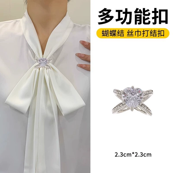 Silver love rhinestone-medium size.
