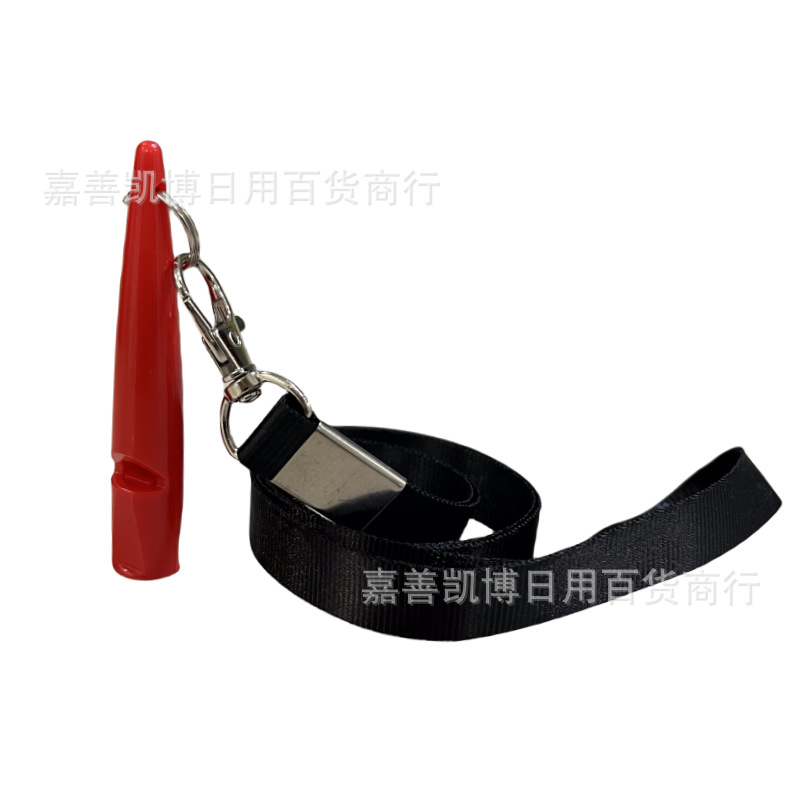 Flauta de perro de plástico con cordón mascota entrenador perro flauta perro silbato perro entrenador silbato caballo entrenamiento silbato