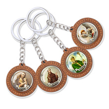 �}��耳׿� 12 Saint keychain  ľ�^��̒���羳�Ʒ؛Դ�F؛