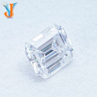 Jinyu Jewelry Shaped high quality Mosan Diamond Emerald Cut D Color VVS Mosan Diamond Mosan Bare Diamond
