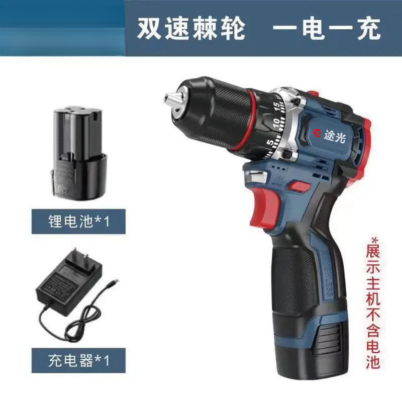 纯铜无刷小钢炮大功率充电钻多功能家用手电钻充电电动螺丝刀|undefined
