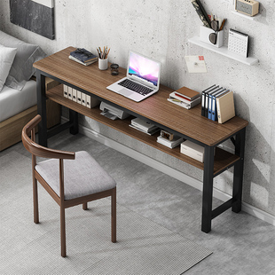 ft computer desk long narrow table against wall for home girls bedroom desk study table rectangular table simple office