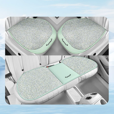 Seat Cushion Single-Piece Three-Piece Set, Ice, Four Seasons Pad