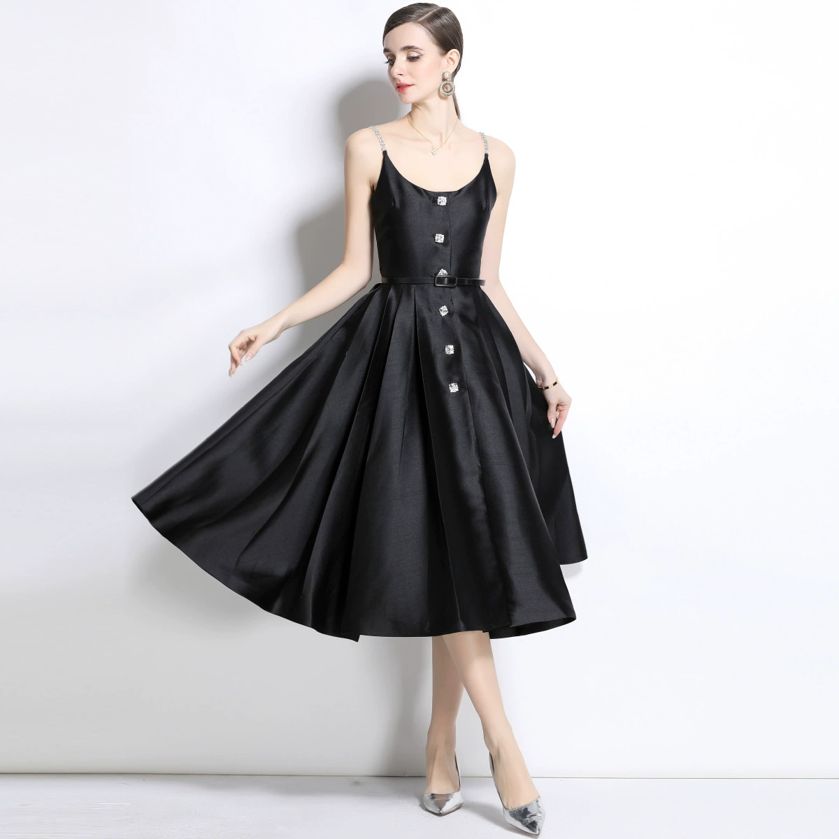 Sexy evening dress, lifting effect, backless