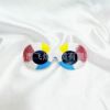 Beach swimming ring, funny glasses suitable for photo sessions, graduation party