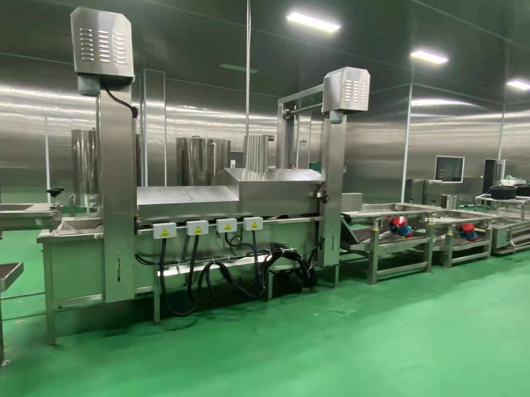 油炸腐竹流水線