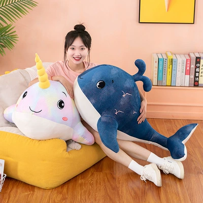 Oyuncaq yastıqlar: Toy Large Whale Doll