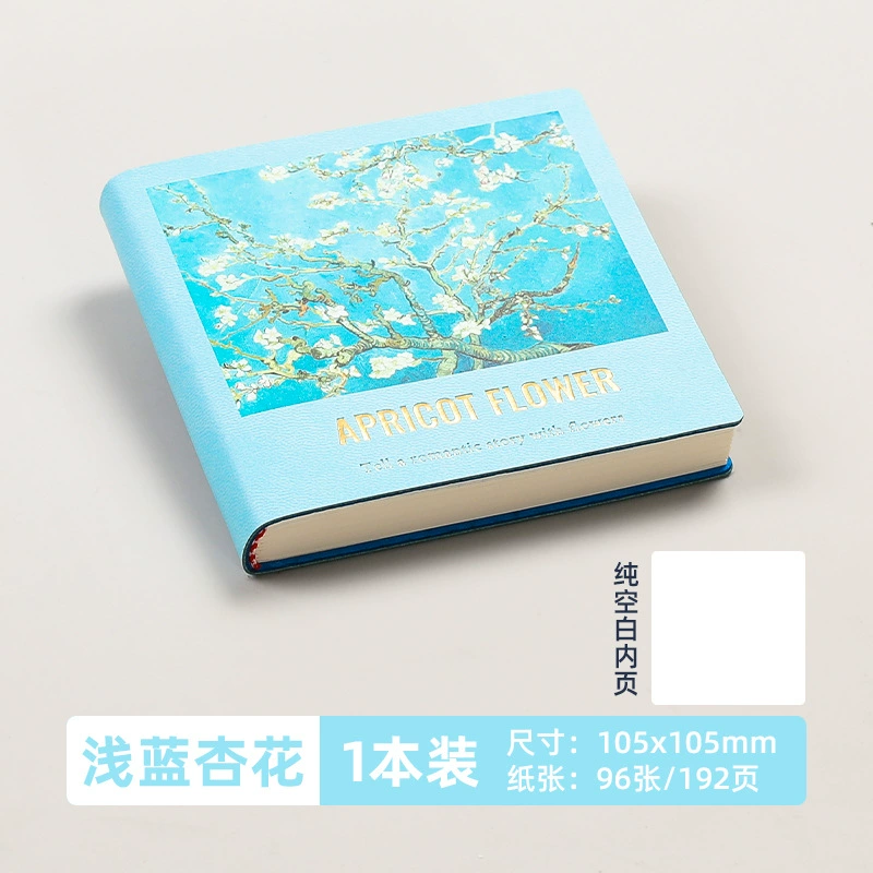 Small book for traveling, square laptop, notebook