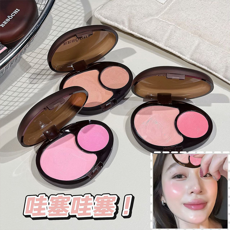 RESOCHI New Twilight Stone Soft Blush, polvo mate no volante, blush coreano, cosméticos, carmín