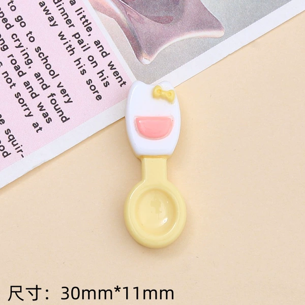Cat spoon-yellow