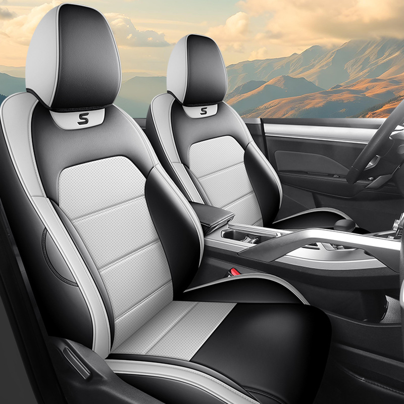 Cushion for Geely | Geely Modelə uyğun (Original) oturacaq örtükləri - mystery-black