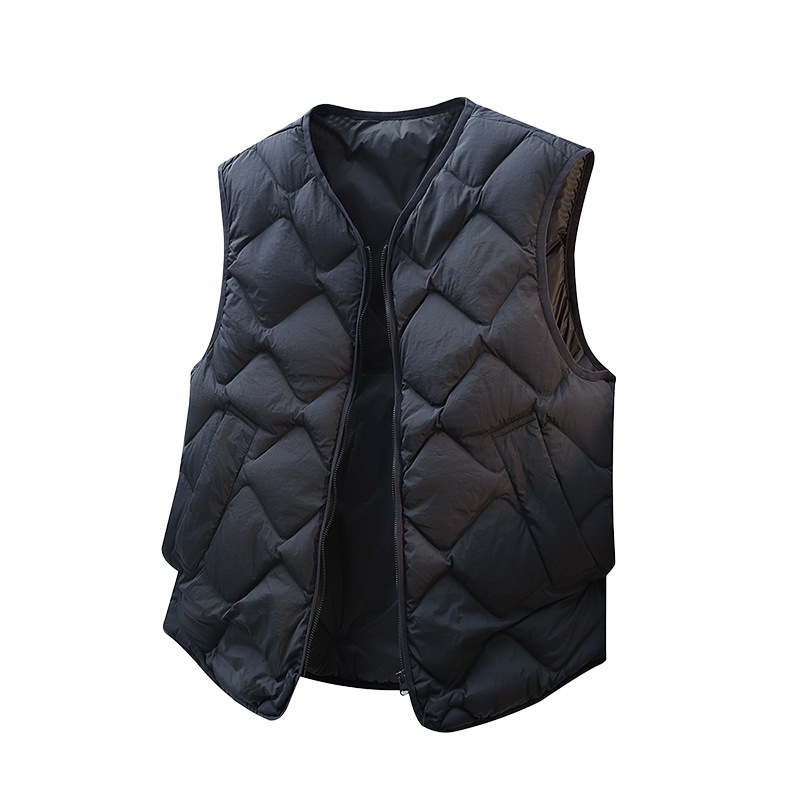 Cross-Border Foreign Trade Factory Direct Sales Winter New National Standard 90 Duck down Jacket Japanese Style Outdoor Functional Baseball Collar Jacket