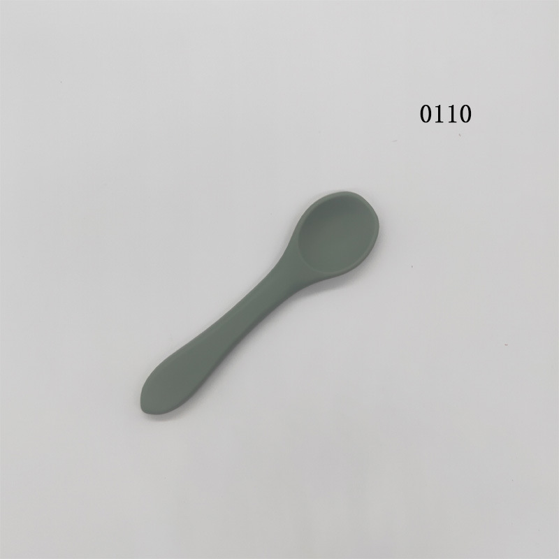 0110儿童学食长柄喂养餐具