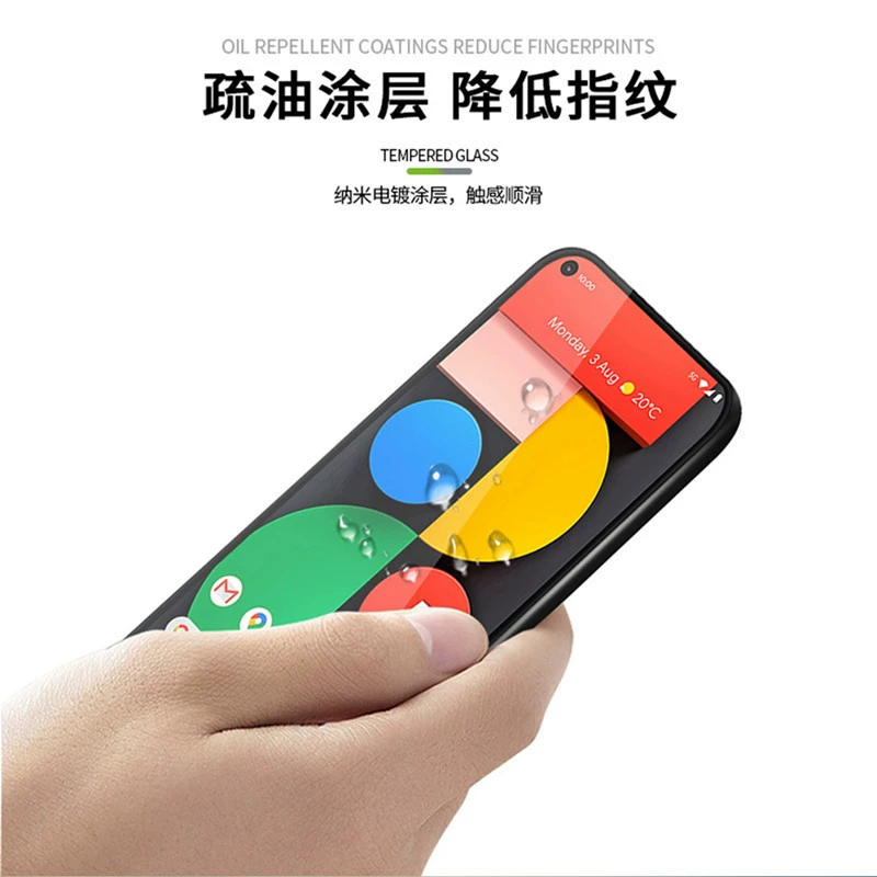 Подходит для Google 9A полноэкранной печати термостекло Pixel8 Pro изогнутая поверхность полное клею электроникарирование защитное стекло наклейка