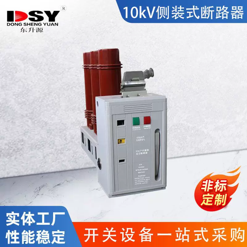 10kV 侧装式高压断路器 频繁操作型 变电站配电保护现货批发