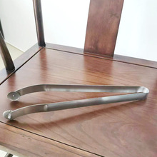 跨境爆品304不锈钢烧烤夹BBQ热狗烧烤翻转钳烤火腿肠神器工厂现货