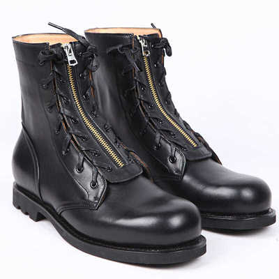 3516 factory 78 Flight boots Gaobang leather shoes Round Pilot Boots Riding boots