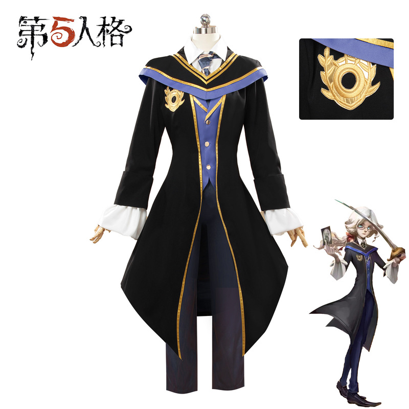 Fifth Personality cos Suit Game Comic Suit Videographer Tyrant School Uniform Ivory Tower Joseph cosplay Suit Fifth Personality cos Suit Game Comic Suit Videographer Tyrant School Uniform Ivory Tower Joseph cosplay Suit