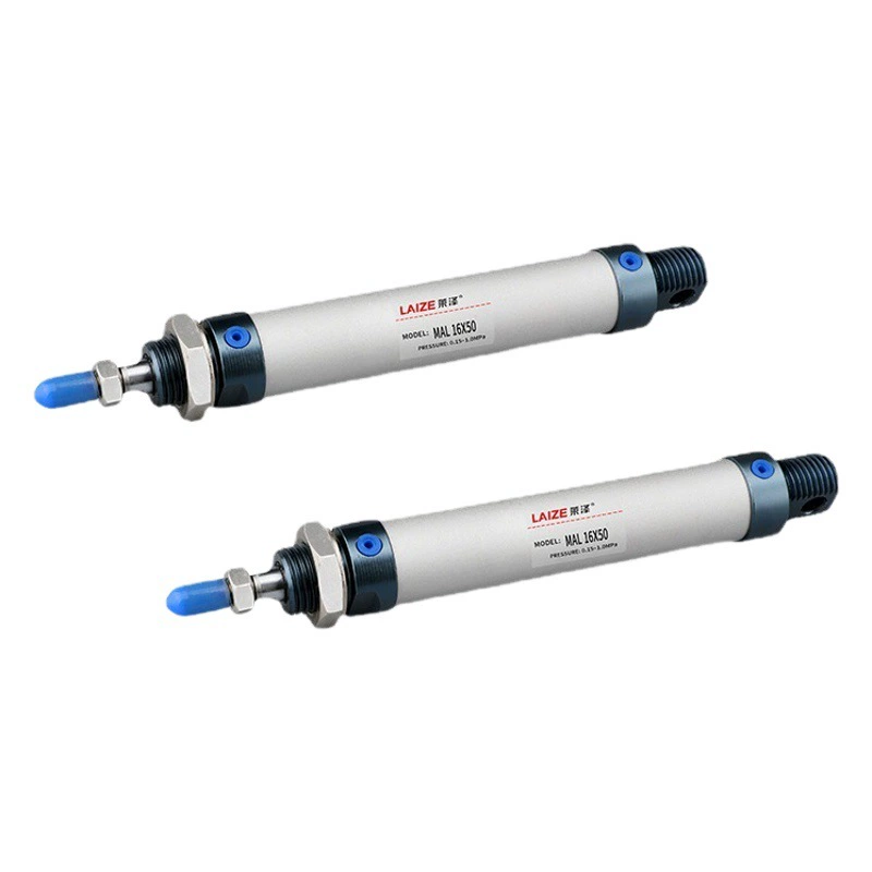 Пневматический мини-цилиндр Laize, микроцилиндр из алюминиевого сплава MAL16*50 75 100 175 200
