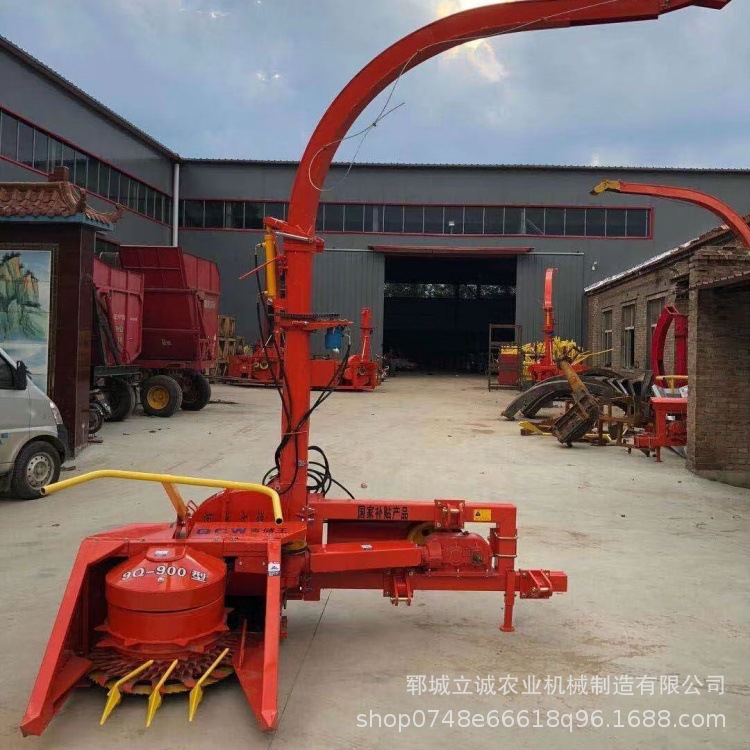 大小型青储割台机械拖拉机侧挂青储机收获机