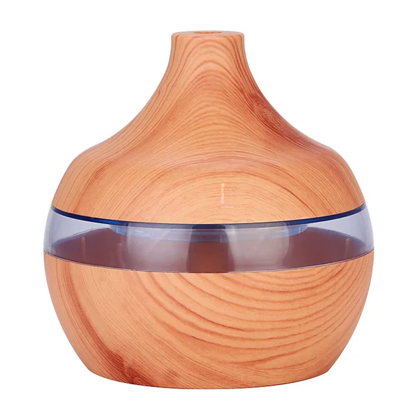 Source Factory Wood Grain Aromatherapy Essential Oil Humidifier Bedroom Hotel Home Large Mist Volume Smart Water Drop Humidifier