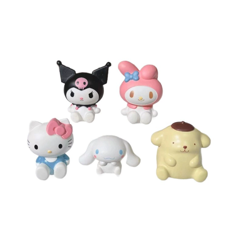 Настольная фигурка Sanrio с аксессуарами, милый антистресс-игрушка (50 г)