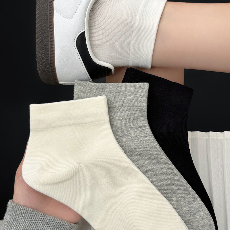 Zhuji Women's Cotton Socks, Sweat-Absorbent, Breathable, Skin-Friendly, Comfortable Sports Socks, Elastic, Seamless, Antibacterial, Odor-Resistant, Wear-Resistant Short Socks Zhuji Women's Cotton Socks, Sweat-Absorbent, Breathable, Skin-Friendly, Comfortable Sports Socks, Elastic, Seamless, Antibacterial, Odor-Resistant, Wear-Resistant Short Socks