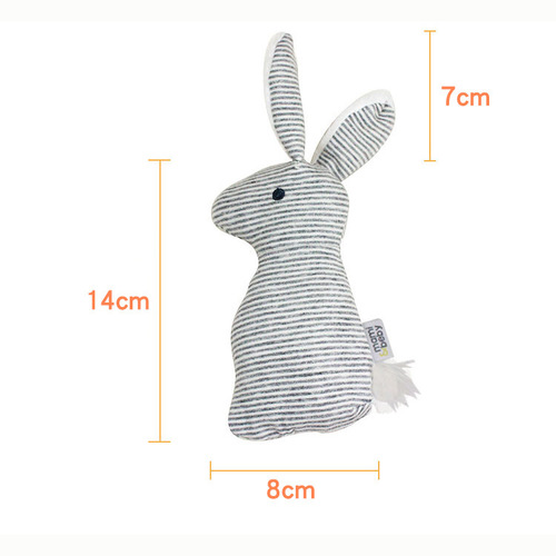 mamibeby baby toys 0-1 years old cute rabbit hand stick BB stick round hand BB stick set