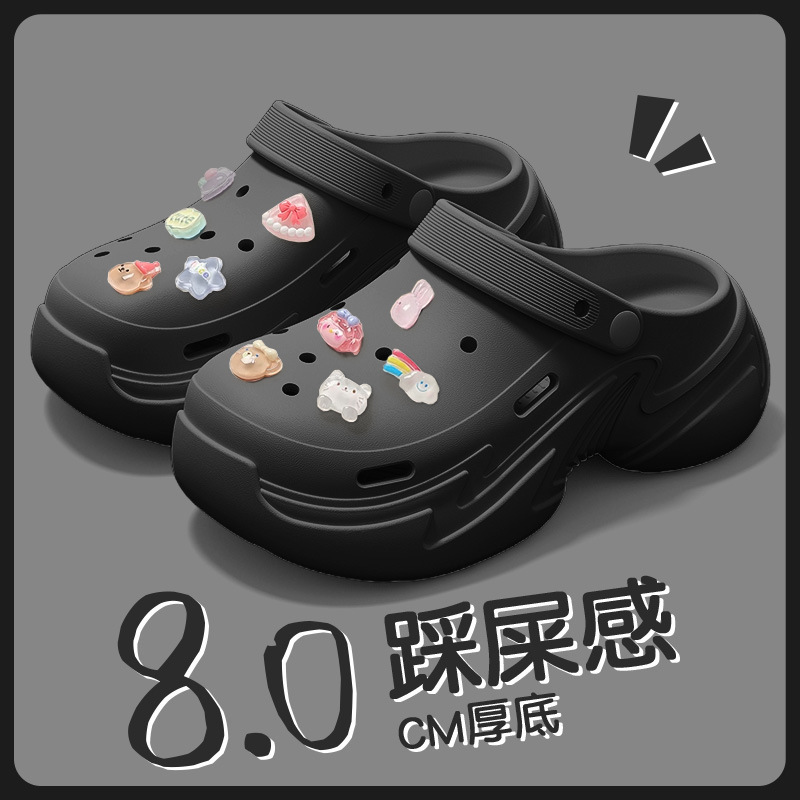 下駄 かわいい 夏専用下駄 レディース 夏 アウター 2025年新作 厚底 滑り止め 防臭 手術室|undefined