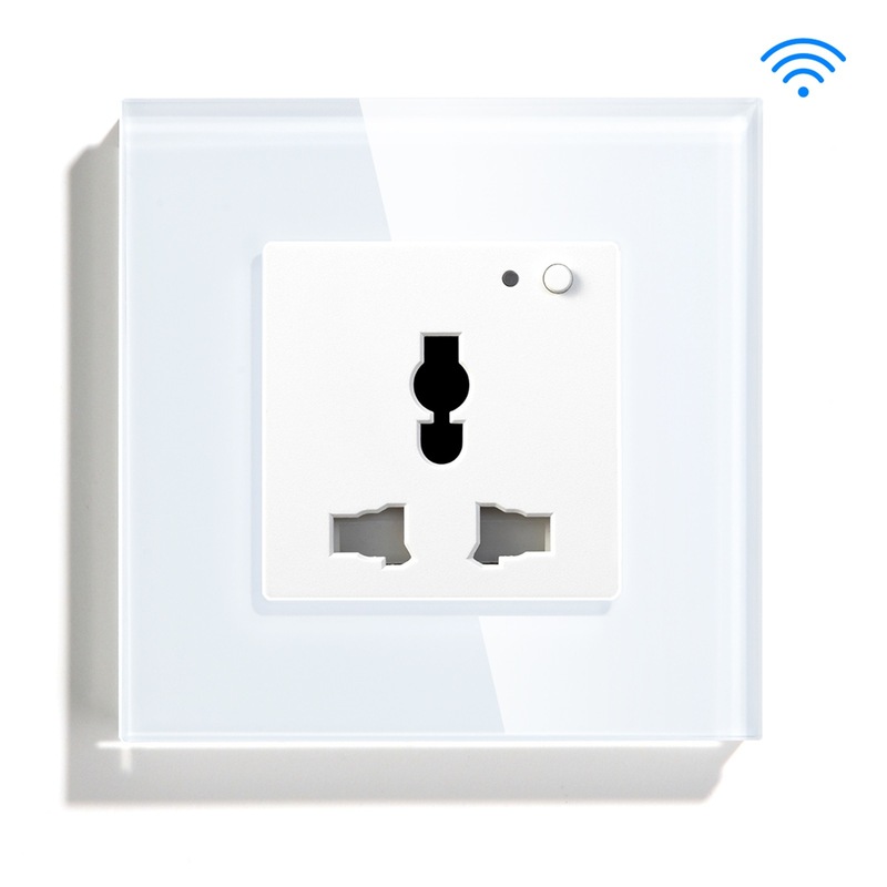 JRUMP-WiFi スマートユニバーサルクロスボーダー専用 86 タイプ 16A 多機能 3 穴スイッチ WIFI スマートプラグ|undefined